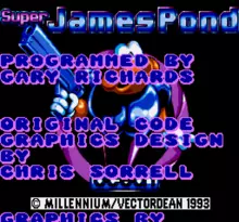 Image n° 5 - screenshots  : Super James Pond (Beta)